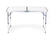 Inklapbare campingtafel - 120x60 cm - verstelbare hoogte - 4,6 kg