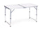 Inklapbare campingtafel - 120x60 cm - verstelbare hoogte - 4,6 kg