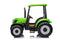 Kinder tractor - groen - 152 x 58 x 53 cm - robuuste bouw