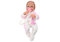 Levensechte babypop - 35x16x10cm - eenhoornmotief op kleding