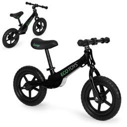 Loopfiets - zwart - 47 x 86 x 51 cm - verstelbaar zadel