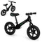Loopfiets - zwart - 47 x 86 x 51 cm - verstelbaar zadel
