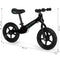 Loopfiets - zwart - 47 x 86 x 51 cm - verstelbaar zadel