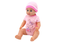 Plaspop - roze boxpakje - interactief - 40 x 17 x 10 cm