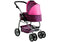 Poppenwagen - 2-in-1 functie - tas inbegrepen - ruime opbergruimte
