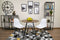 Ronde eettafel - Scandinavisch - 80x80x75 cm - bruin