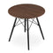 Ronde eettafel - Scandinavisch - 80x80x75 cm - bruin