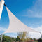 Schaduwdoek waterdicht - beige - 4x4x4m - UV-bescherming