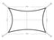 Schaduwdoek waterdicht - beige - 3x3 m - UV-bestendig