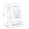 Sieradenkast met spiegel - mat wit - 19.5x13.5x26.6 cm - MDF