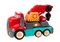 Speelgoed vrachtwagen - rood - 28x20x14 cm - met gereedschapset