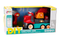 Speelgoed vrachtwagen - rood - 28x20x14 cm - met gereedschapset
