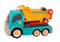 Speelgoed kiepwagen - turkoois - 28 x 17.5 x 14 cm - incl. gereedschap