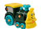 Speelgoed locomotief - groen - 27.5x18x13.5 cm - dyi