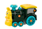 Speelgoed locomotief - groen - 27.5x18x13.5 cm - dyi