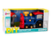 Speelgoed locomotief - marineblauw - 27.5x18x13.5 cm - incl. gereedschap