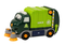Speelgoed vuilniswagen - groen - 33x17.5x13.5 cm - demonteerbaar