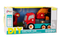 Vrachtwagen speelgoed - oranje - 28x20x14 cm - incl. gereedschap