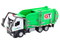 Vuilniswagen speelgoed - groen - 31 x 13 x 8 cm - educatief