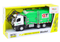 Vuilniswagen speelgoed - groen - 31 x 13 x 8 cm - educatief