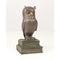 BRONZEN BEELD VAN DE WIJZE UIL