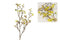 Countryfield - Prunus kunststof 60x16x2 cm geel kunstbloem