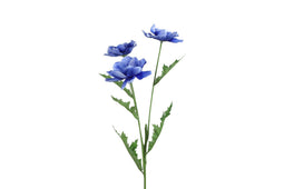 Countryfield - Anemone kunststof 20x15x77 cm blauw