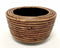 Van der Leeden - Drypot Rotan Stripe D19H12Cm Brons