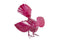 Countryfield - Vogel Plym metaal 13x15x14 cm roze
