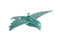 Countryfield - Hanger Chery metaal 18x4x13 cm blauw