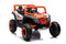 Elektrische kinderauto - oranje - 4x35W motor - 12V7Ah batterij