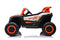 Elektrische kinderauto - oranje - 4x35W motor - 12V7Ah batterij