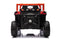 Elektrische kinderauto - oranje - 4x35W motor - 12V7Ah batterij