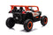 Elektrische kinderauto - oranje - 4x35W motor - 12V7Ah batterij