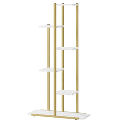 Plantenstandaard - 6 niveaus - marmer - 60x24x113 cm