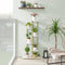 Plantenstandaard - 6 niveaus - marmer - 60x24x113 cm