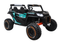 Elektrische kinderquad - zwart - 4x45W motoren - 24V8Ah batterij