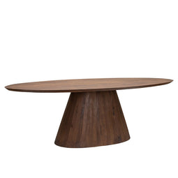 Tower living Premana oval diningtable - 260x120 - mud brown