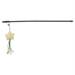 TRIXIE KATTENHENGEL STER KUNSTSTOF / PLUCHE MET CATNIP 46 CM