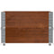Palletopzetranden 2 st 80x60 cm massief grenenhout bruin