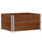 Palletopzetranden 2 st 80x60 cm massief grenenhout bruin
