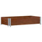 Palletopzetrand 100x50 cm massief grenenhout bruin