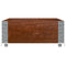 Palletopzetrand 100x50 cm massief grenenhout bruin