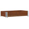 Palletopzetrand 100x50 cm massief grenenhout bruin