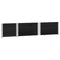 Palletopzetranden 2 st 150x50 cm massief grenenhout zwart