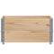 Palletopzetranden 2 st 80x60 cm massief grenenhout