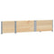 Palletopzetranden 2 st 150x50 cm massief grenenhout