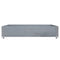 Palletopzetrand 100x100 cm massief grenenhout grijs
