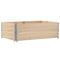Palletopzetranden 2 st 120x80 cm massief grenenhout
