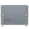 Palletopzetranden 2 st 100x50 cm massief grenenhout grijs